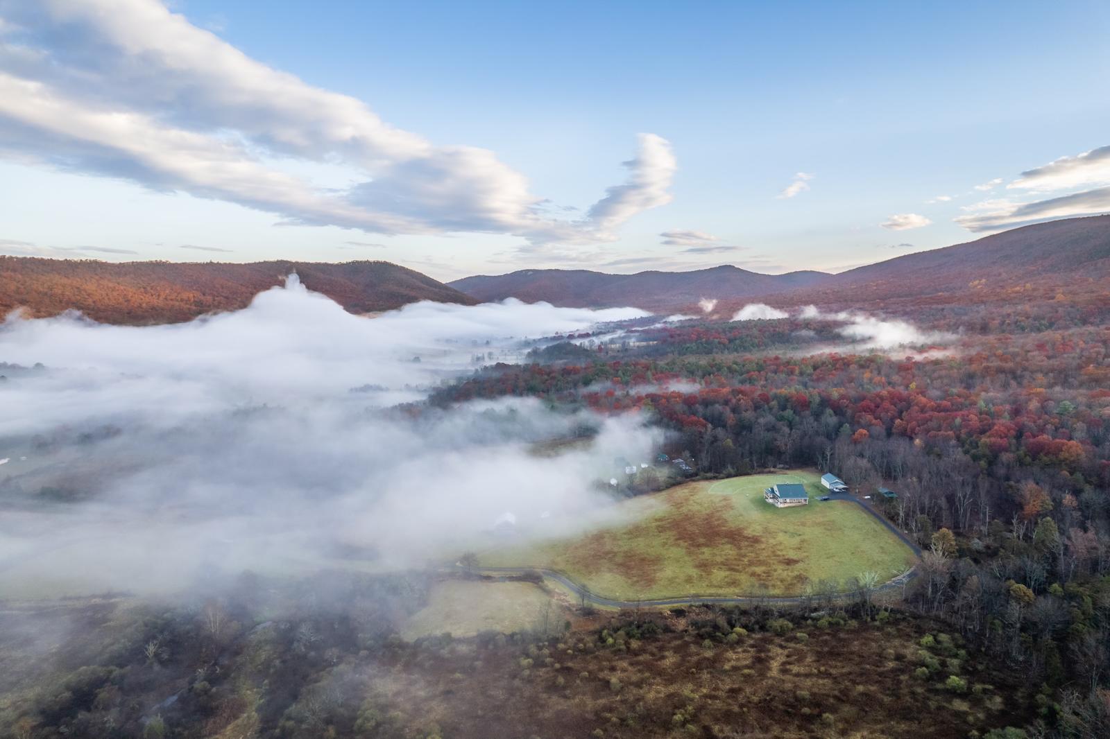 Morning Light Over the Valley